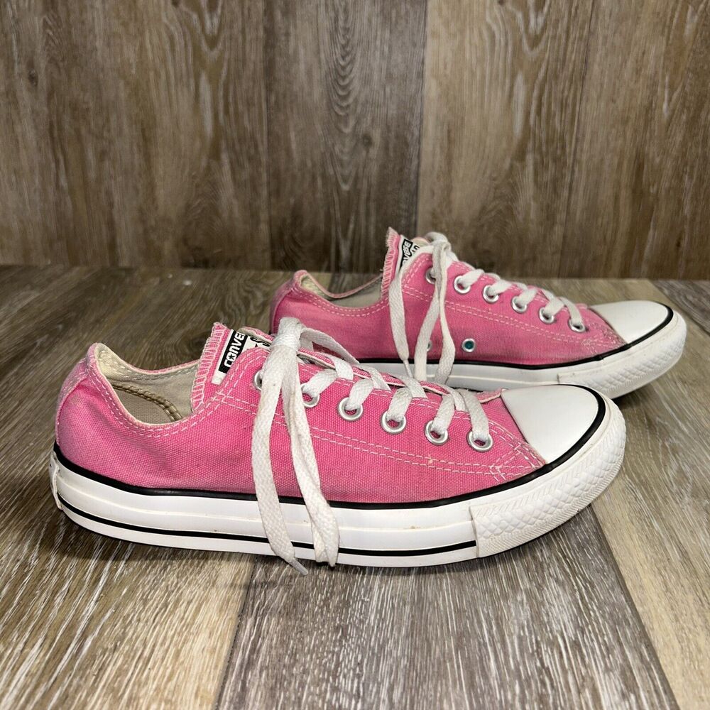 Converse All Star Pink Low Top US Size Women’s 7 / Youth Big Kid 5 Sneaker Shoes